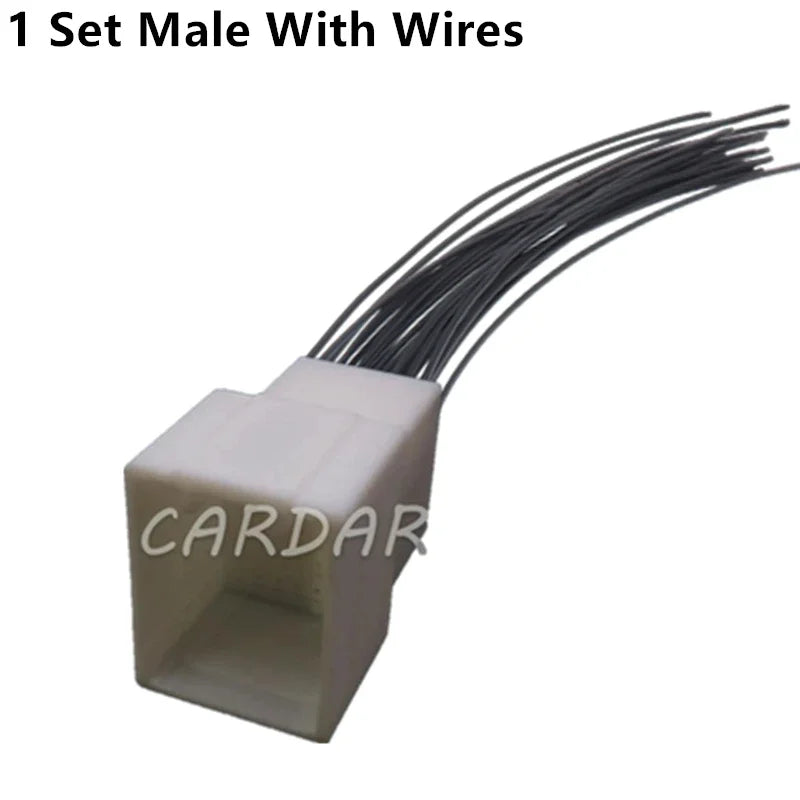 Módulo de ordenador de cable eléctrico de coche de 26 pines Enchufe 2098067-1 Conector de cableado sin sellar para automóvil Chevrolet