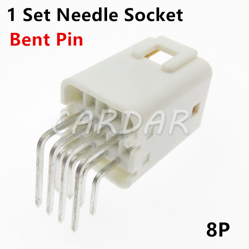 8 Pin JST08R-JWPF-VSLE JST08T-JWPF-VSLE Waterproof Connector Cable Socket For Rearview Mirror Heating Plug