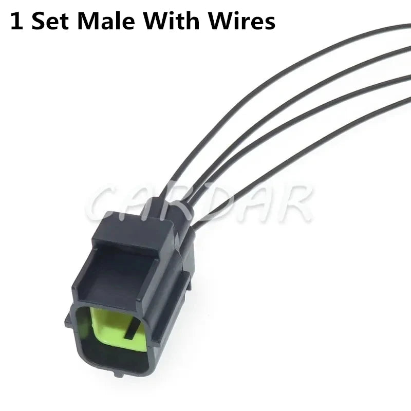 4 Pin 184248-1 Automobile Waterproof Wire Connector Wiring Harness Sealed Socket
