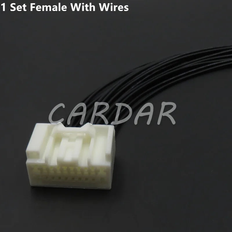 20 Pin 7283-5843 Automotive Wiring Harness Socket Auto Connectors