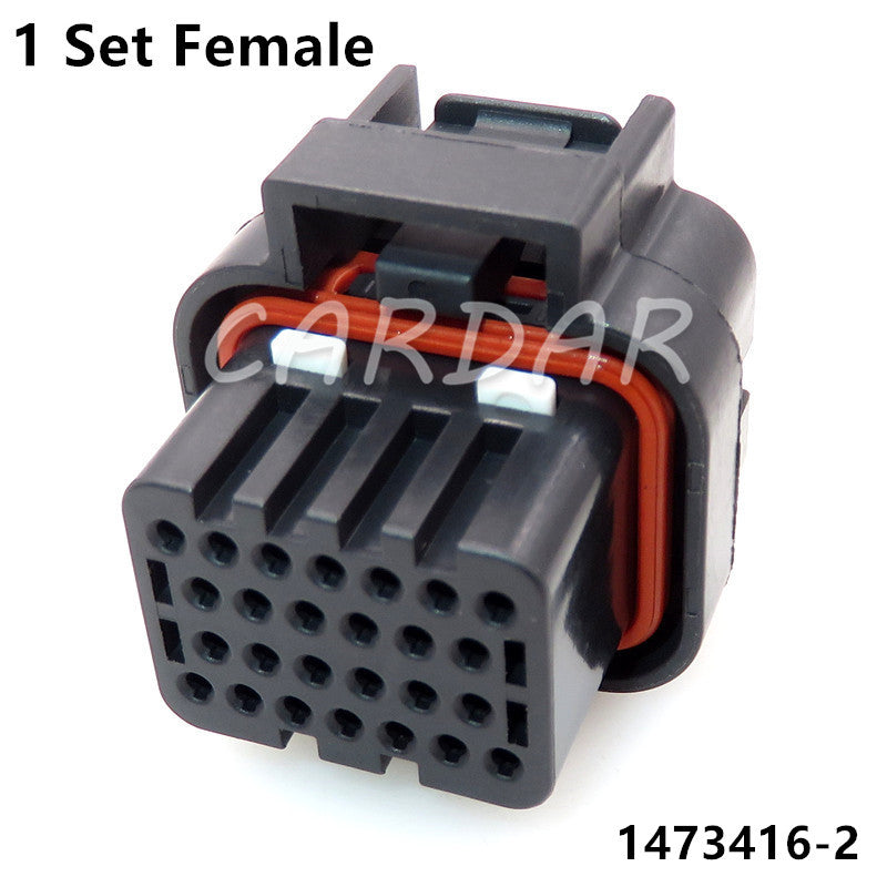 26 Pin 1473416-1 1473416-2 3-1437290-7 3-1437290-8 Auto ECU Connector 6437288-6 Car Computer Socket Waterproof Sealed Plug