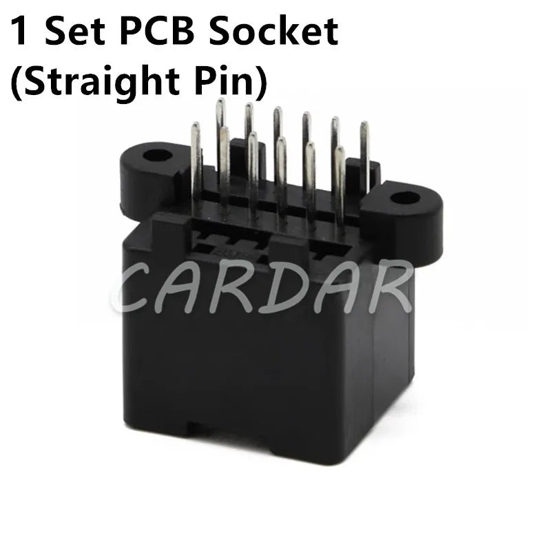 Conector de montaje del elevalunas eléctrico para automóvil de 12 pines 174058-2 174045-2 174973-2 174051-2 para el zócalo del mazo de cables automotriz