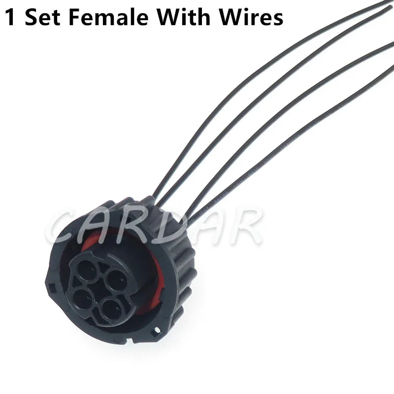 4 Pin 1-967402-1 1-967325-1 Tyco Round HOWO A7 Odometer Speed Sensor Plug Auto Waterproof Connector