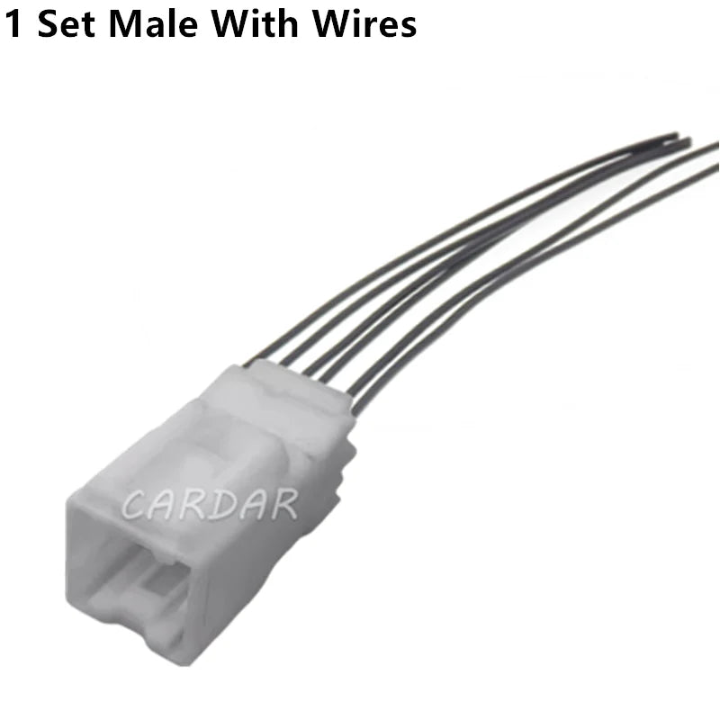 6 Pin 1.2 Series White Automobile Wire Cable Harness Unsealed Socket For NISSAN 7283-5982 MG653005