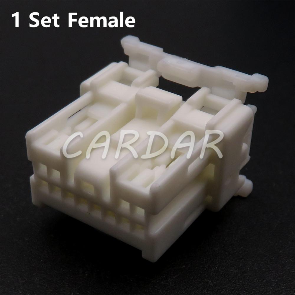 12 Pin Automobile Connector Car Adapter Auto Plastic Housing Unsealed Socket MG651397 7283-8625