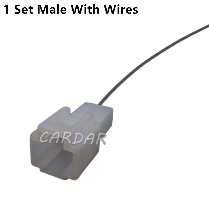 1 Pin 6.3mm Automotive Socket Auto H1 Lamp Holder Head Light Plug Electrical Wiring Connector For Toyota