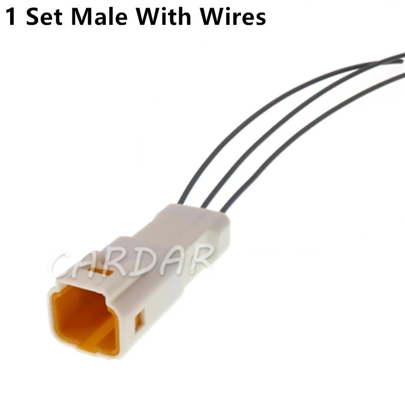 3 Pin 03R-JWPF-VSLE 03T-JWPF-VSLE White Waterproof Automotive Plug Wiring Harness Electrical Socket