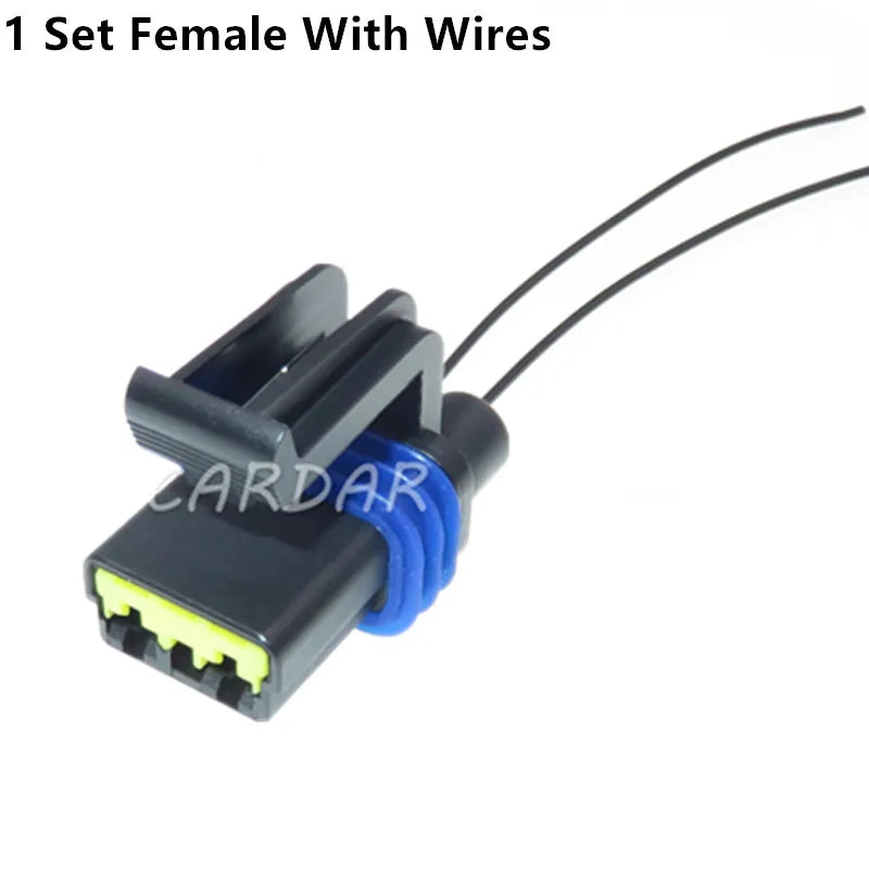 2 Pin 2.8 Series Auto Male Sealed Plug Female Cable Harness Socket Waterproof Electrical Automotive Connector