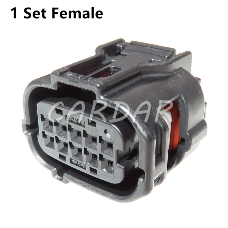10 Pin 12380 6189-1134 6188-0696 Waterproof Automotive Socket Distance Sensor Connector For Toyota 90980-12380