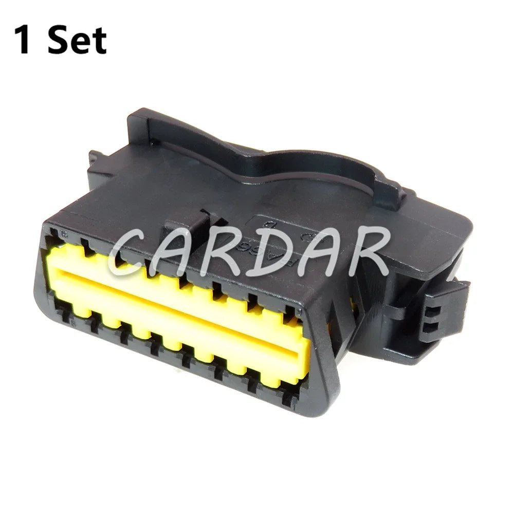 16 Pin 989773031 Black Automobile OBD On-Board Diagnostics Interface Electric Cable Unsealed Connector