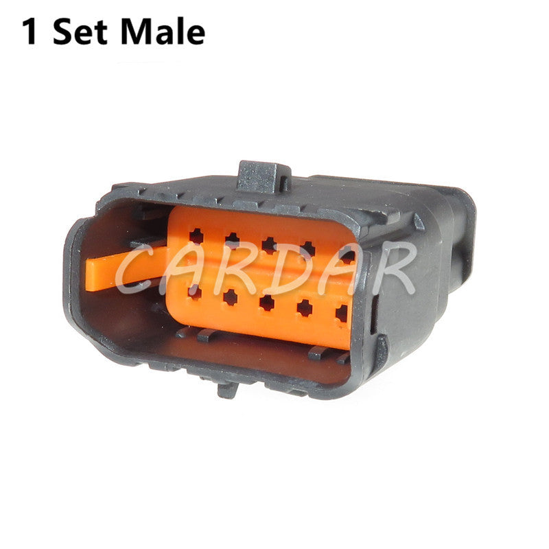 10 Pin 98788-1201 98789-1201 Auto Headlight Lamp Connector Waterproof Car Light Socket With Terminal For Peugeot Citroen Renault