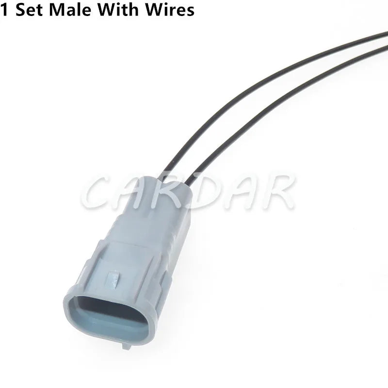 2 Pin Automotive Fuel Injector Electric Cable Socket Auto Waterproof Plug Car Modification Connector Parts 6189-0031