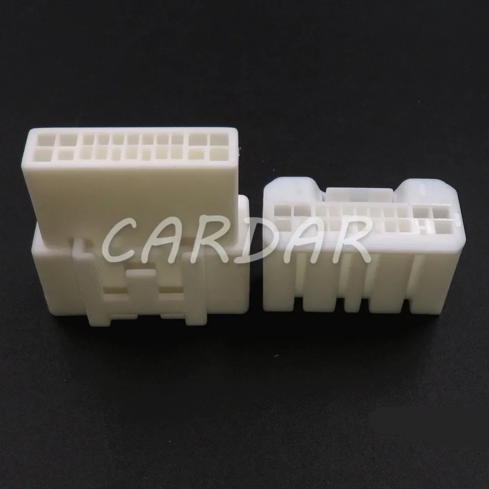 Conector sin Sellar de Carcasa de Plástico para Coche, Enchufe Macho y Conector Hembra, 18 Pines, Serie 0.7 2.2, 6098-5641 6098-5631