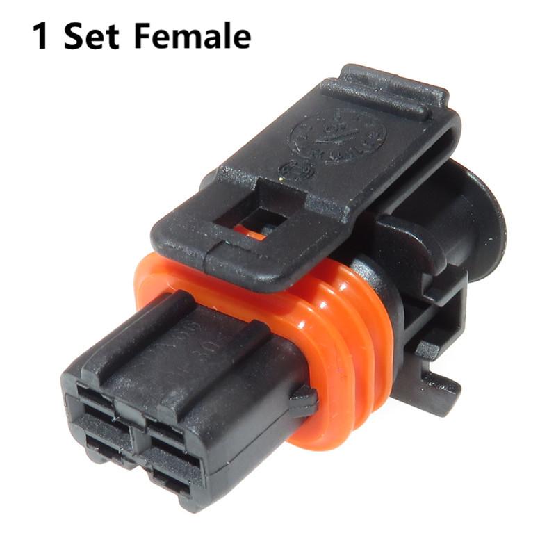 2 Pin 1928404072 1928403137 Common Rail Diesel Injector Plug Automotive Connector Socket For Bosch
