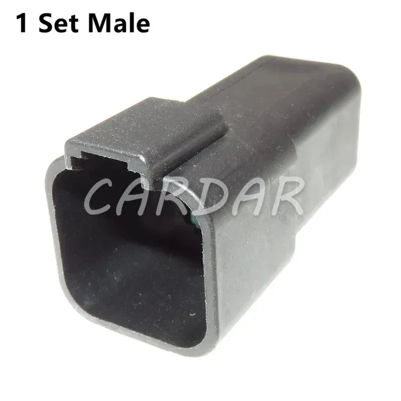 6 Pin Black DT DT06-6S DT04-6P Auto Vehicle Speed Accelerator Pedal Socket Automotive Connector Waterproof Plug For Deutsch