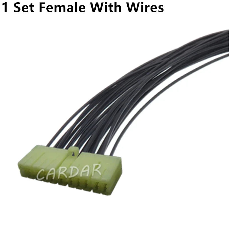 21 Pin Automobile Wire Harness Socket 172510-1 172501-1 Car Electrical Connector Auto Unsealed Adapter