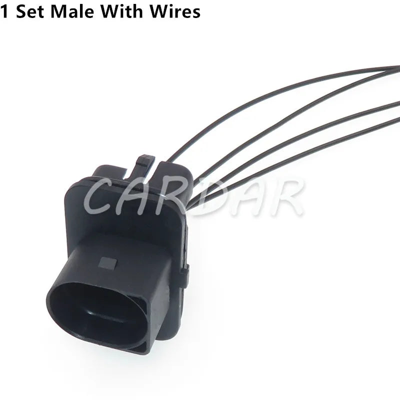 4 Pin 1H0973734 Auto Car Light Lamp Sockets Automotive Connector 1H0 973 734 For Audi