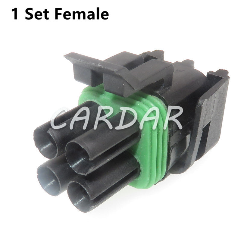 4 Pin 12015024 12015798 Weather Pack Electrical Wire Connector Sealed Plugs Wiring Automobile Socket