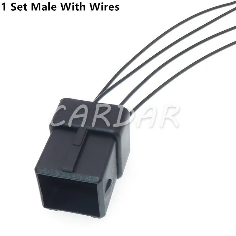Conector automático de 4 pines Serie 6.3 Enchufe para VW con terminales 357941165