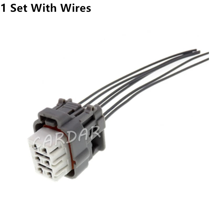 6 Pin 2.2 Series Auto Automobile Gasoline Pump Cable Harness Waterproof Socket Car Modification Accessories