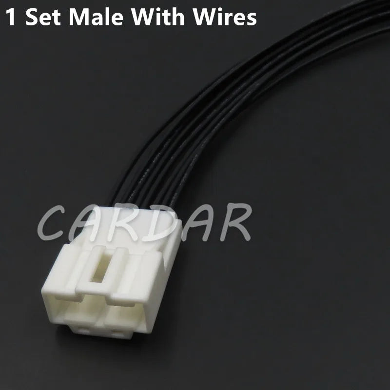 8 Pin 0.7 Series Automotive Sunroof Reading Lamp Wiring Harness Socket For Nissan 6098-1117 6098-1121