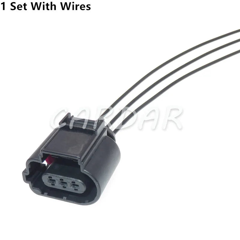 3 Pin 1.5mm 8K0973703F Automobile Knock Sensor Wiring Terminal Electric Wire Waterproof Socket 8K0 973 703 F