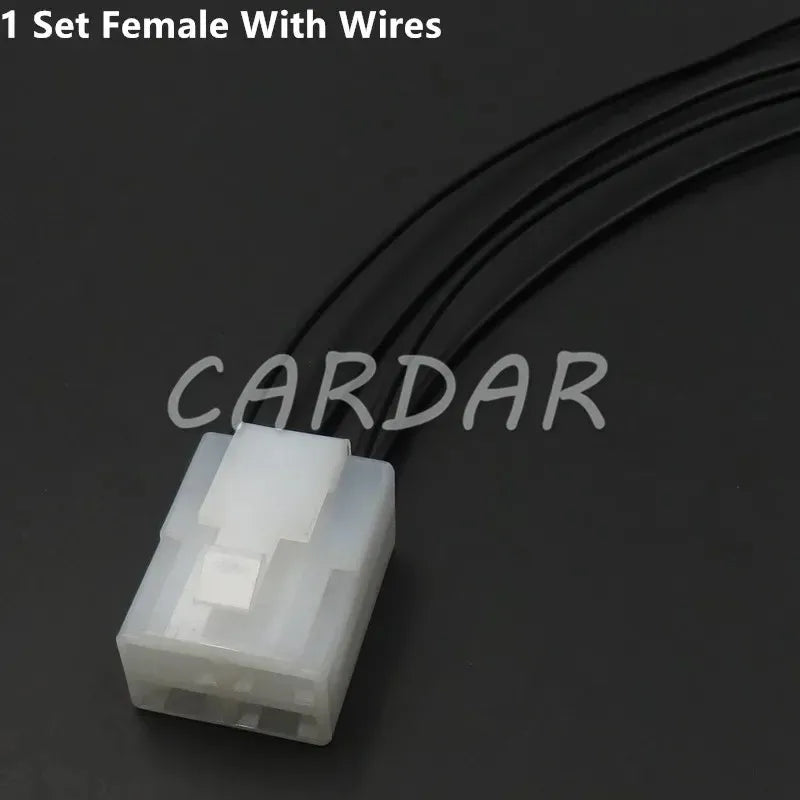 4 Pin 6.3 Series Electric Plug Automotive Connector 7122-2446 For Cars