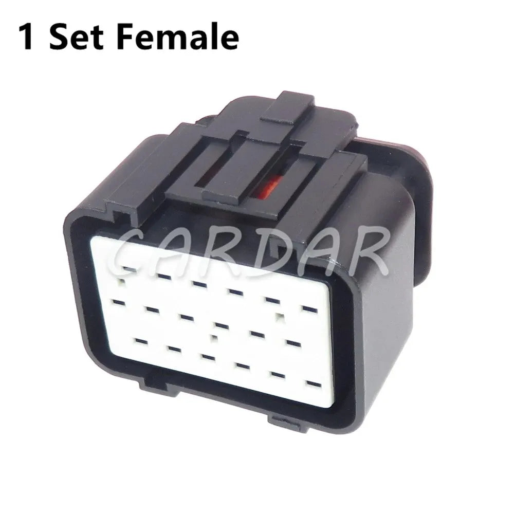Conector PCB rectangular de enchufe Econoseal de 18 pines 344106-1 344107-1, toma de ECU automotriz para automóviles