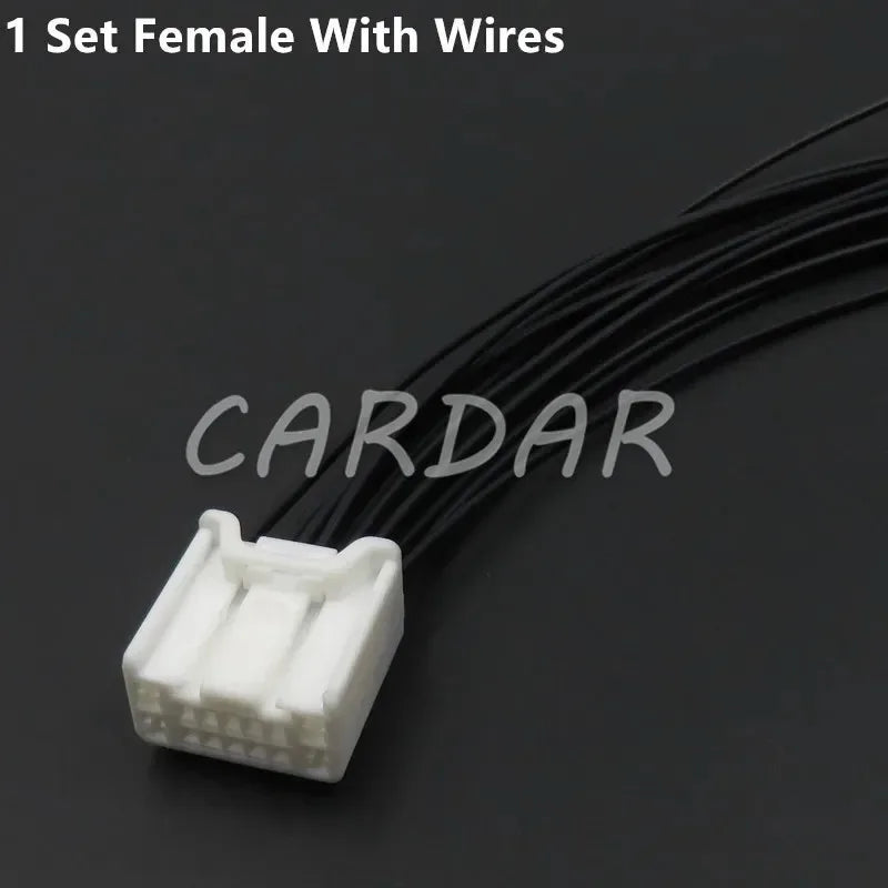 14 Pin Auto Electric Wire Hybrid Connector Automobile Adapter Car Male Plug Female Socket For Honda
