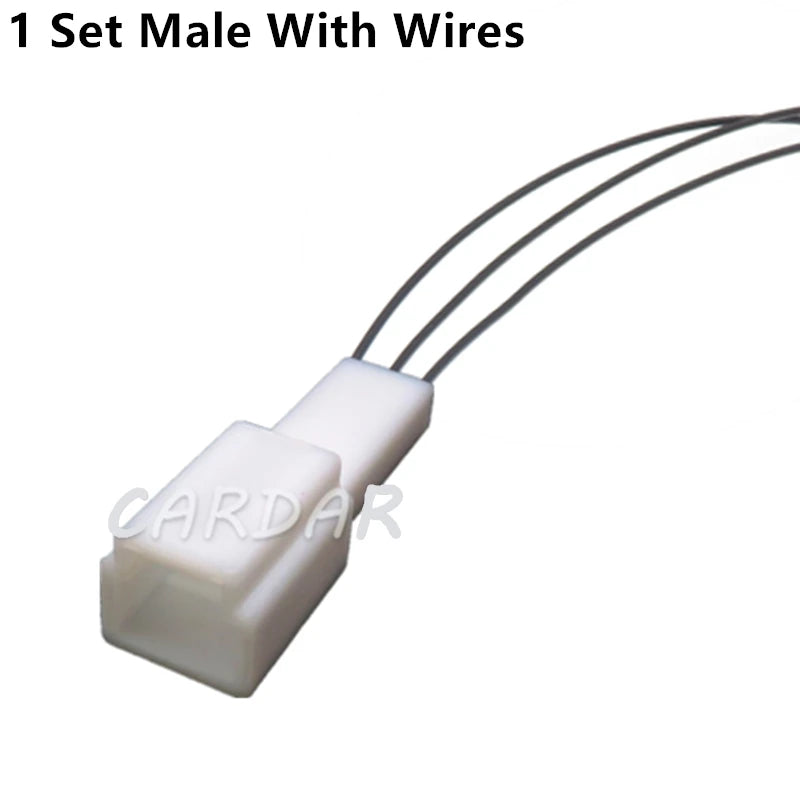 3 Pin 90980-12695 Automobile Male Female Plugs Car Wire Harness Socket Auto Plastic Housing Cable Connectors