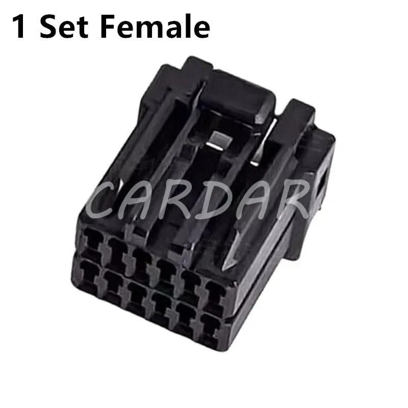 12 Pin 1123882-2 175965-2 Automotive Cable Plug Car Connector Auto Plastic Socket With Terminals