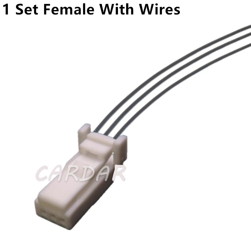 3 Pin 90980-12695 Automobile Male Female Plugs Car Wire Harness Socket Auto Plastic Housing Cable Connectors