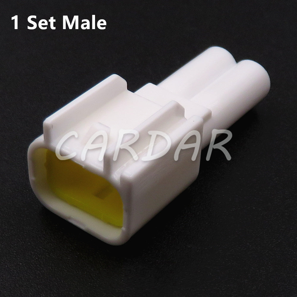 2 Pin Car High Voltage Pack Ignition Coil Plug White Wire Harness Sealed Socket FW-C-2F-B FW-C-2M-B