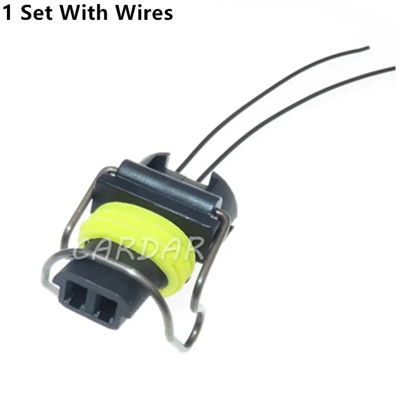 2 Pin 1.5 Series Auto Excavator Parts Injection Nozzle Socket Car Oil Atomizer Electric Wire Connector With Terminal