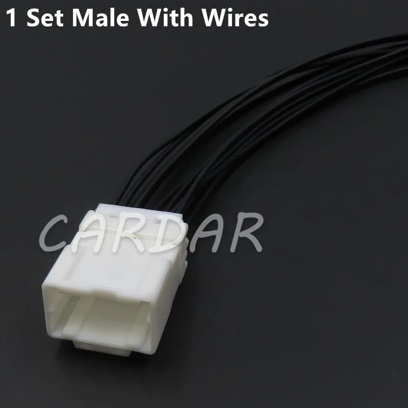 12 Pin 1.2 Series Automobile Plastic Housing Unsealed Wire Cable Socket MG643009 7282-5988 MG653012 7283-5988