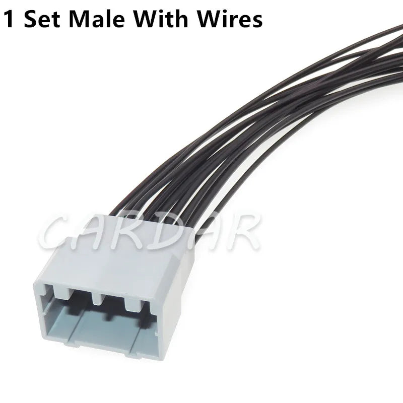 16 Pin Car Male Female Wire Cable Plastic Housing Unsealed Connector MG611332 Automotive Socket