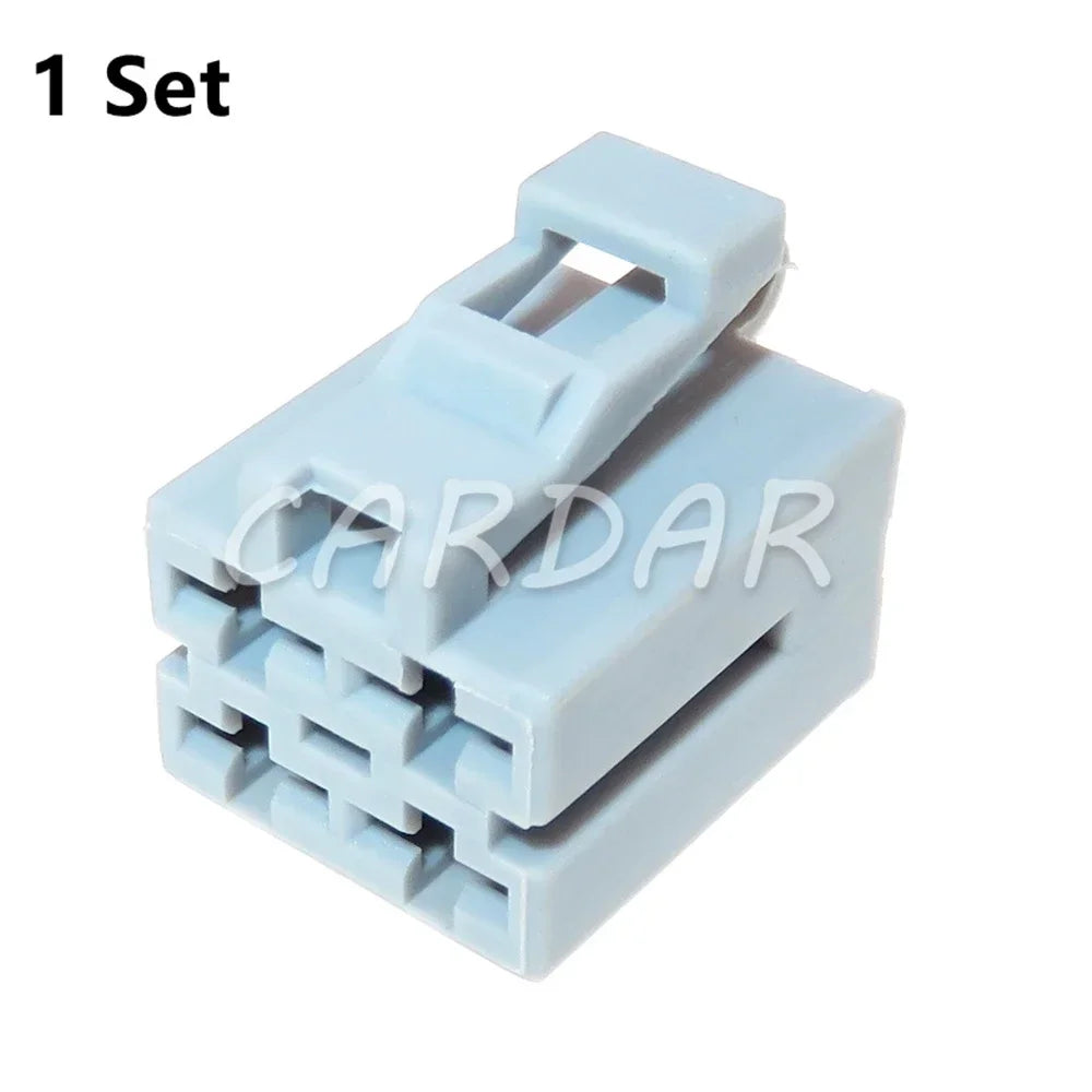 4 Pin 6.3 Series Automobile Large Current Electrical Connector Plastic Housing Wiring Terminal Socket