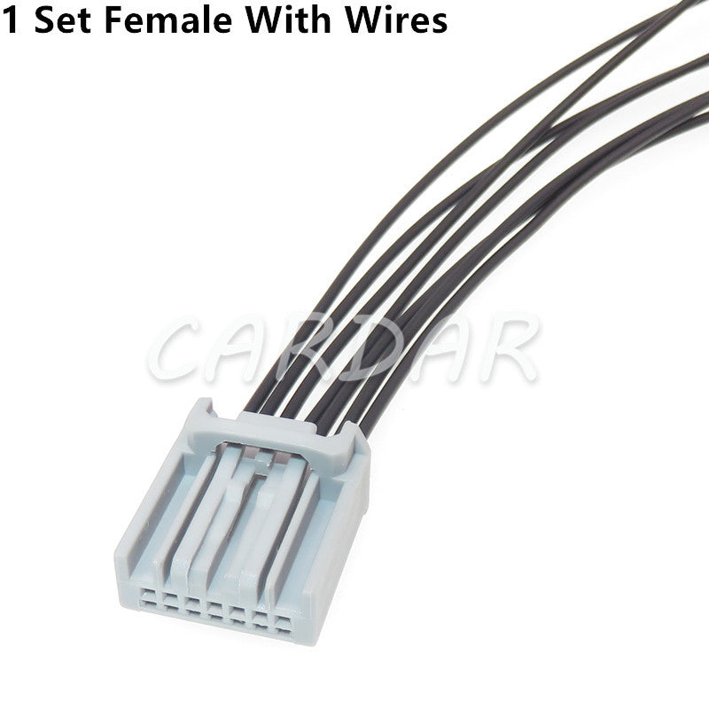 7 Pin MX34007PF1 MX34007SF1 Auto Bluetooth Button Cable Socket Meter Control Wire Harness Unsealed Plug For Honda