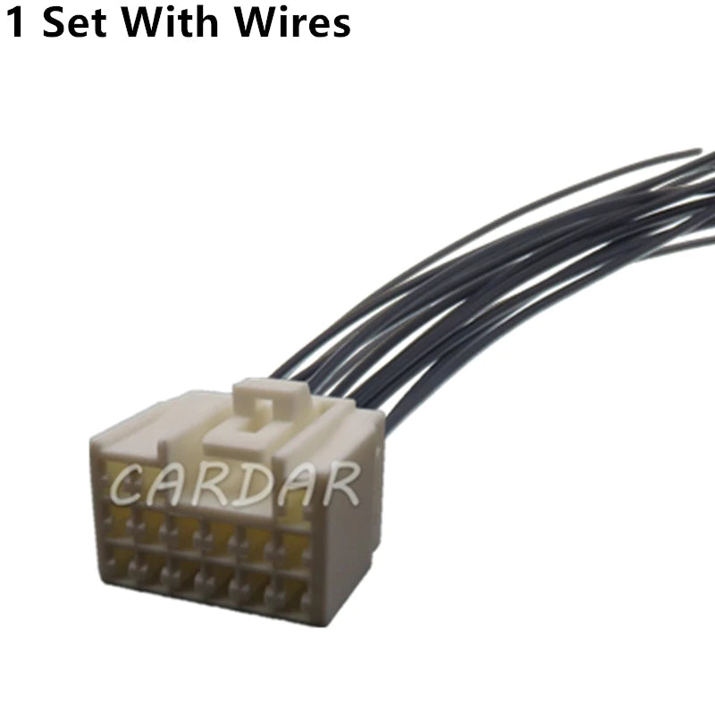15 Pin 7283-1150 Electrical Wire Connector Auto Car Cable Socket With Terminals