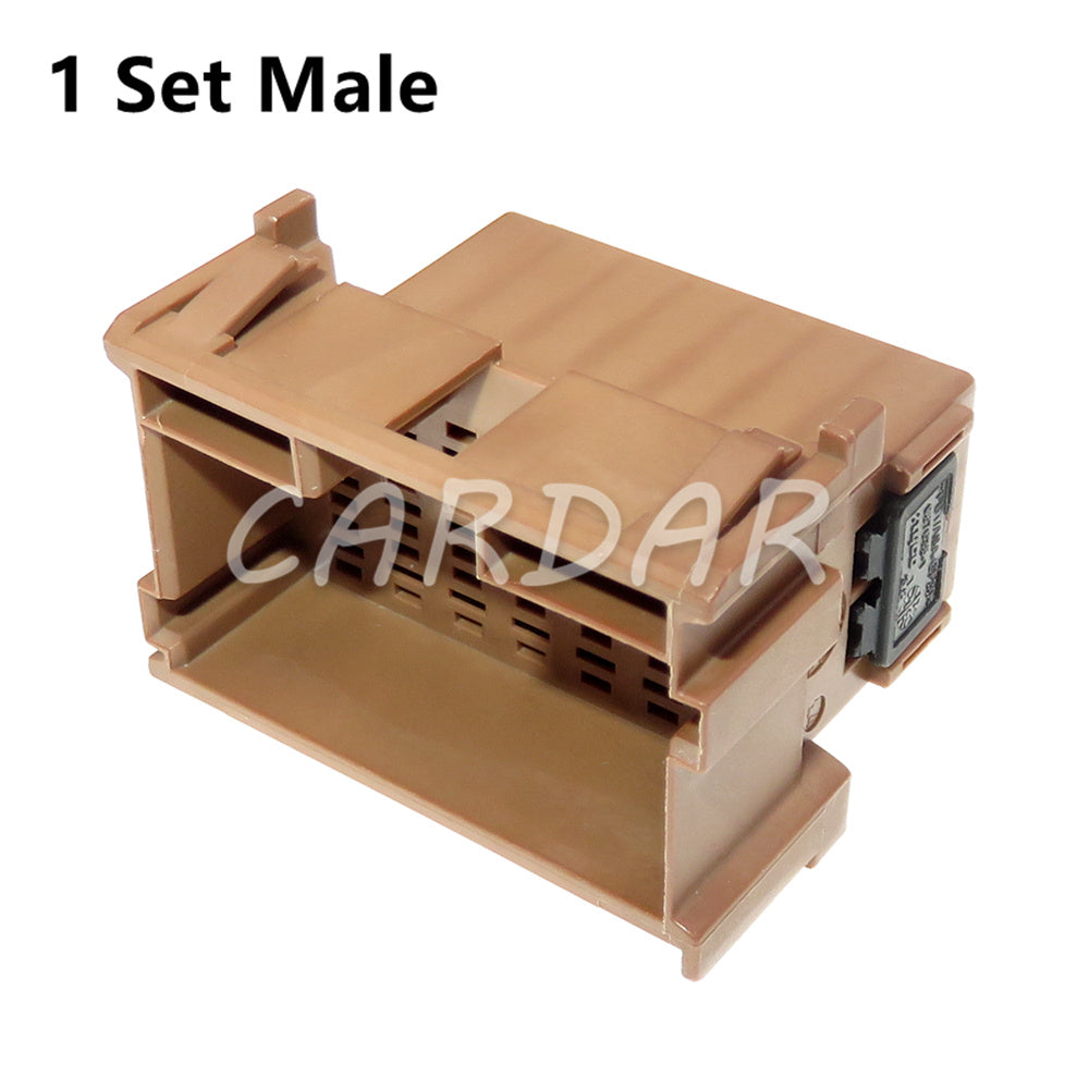 21 Pin Car Male Plug Female Socket Brown Auto Electric Cable Unsealed Connector 967635-1 1-967630-1 8-968975-1