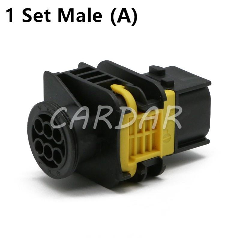 6 Pin 1-1418469-1 1-1703820-1 Automotive Connector Waterproof Electrical Wire Sockets For Auto Truck