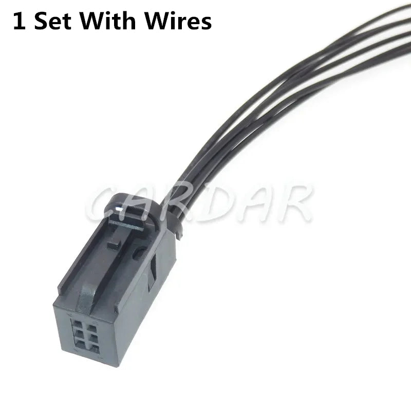 6 Pin 0-1534121-1 Automotive Car Door Reversing Rear Cover Plug Cable Connector Socket For Auto Benz