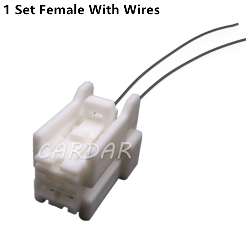 2 Pin 2.2 Series Auto Unsealed Socket Car Door Horn Steering Wheel Heating Wire Harness Plug 7222-6710 7223-6710