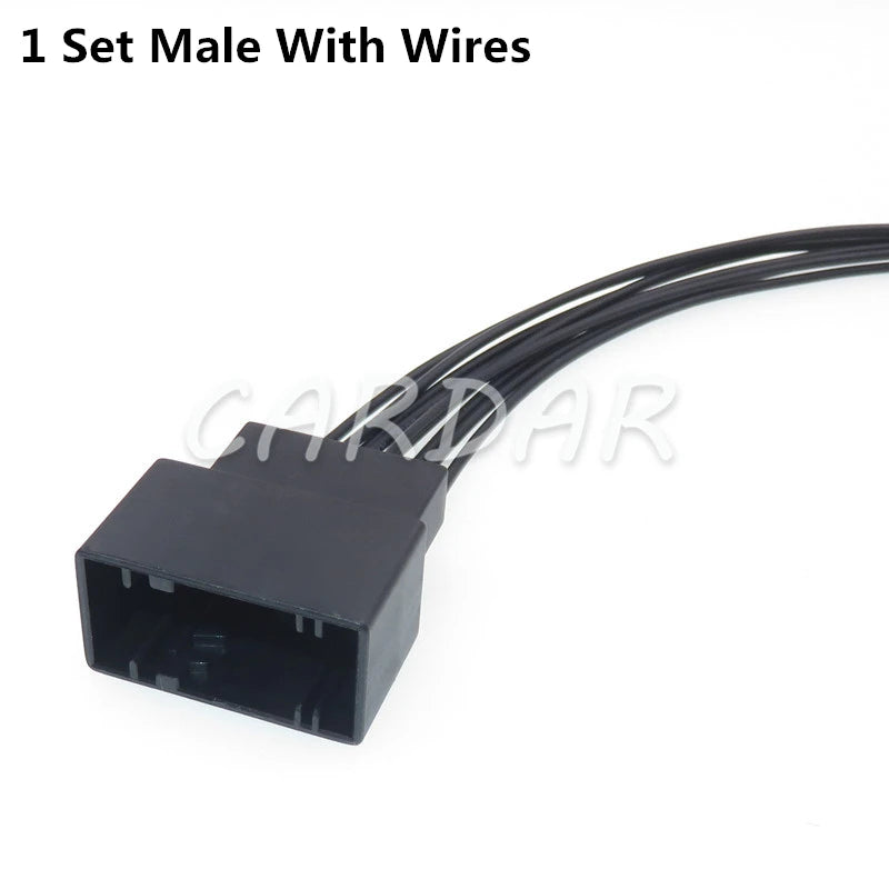 18 Pin Car Plastic Housing Unsealed Wire Connector 1379100-2 Miniature Automotive Socket 2-967416-1 2-965777-1