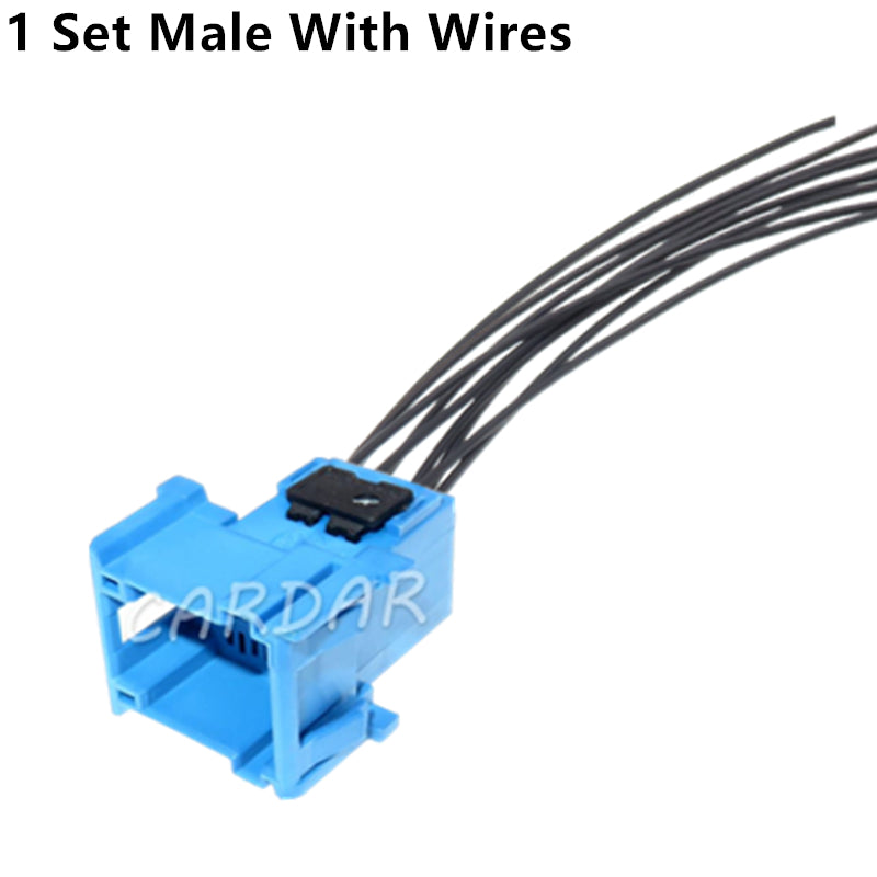 9 Pin 3.5 Series Blue Auto Power Amplifier Wiring Socket Unsealed Connector 6-968971-1 967635-1 3-967626-1