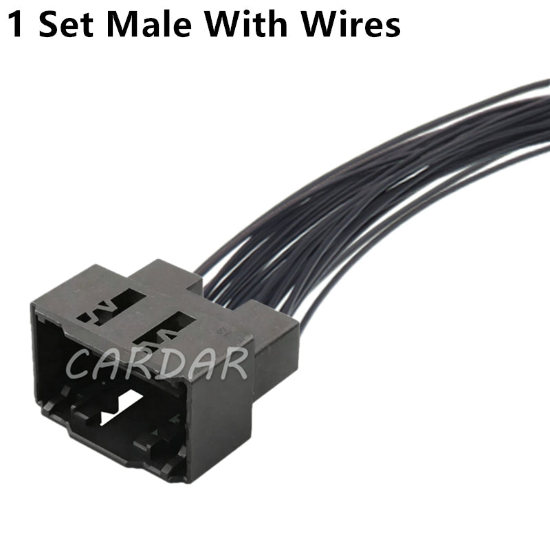 26 Pin Automobile Low Power Composite Connector Car Unsealed Plug With Terminal Auto Accessories