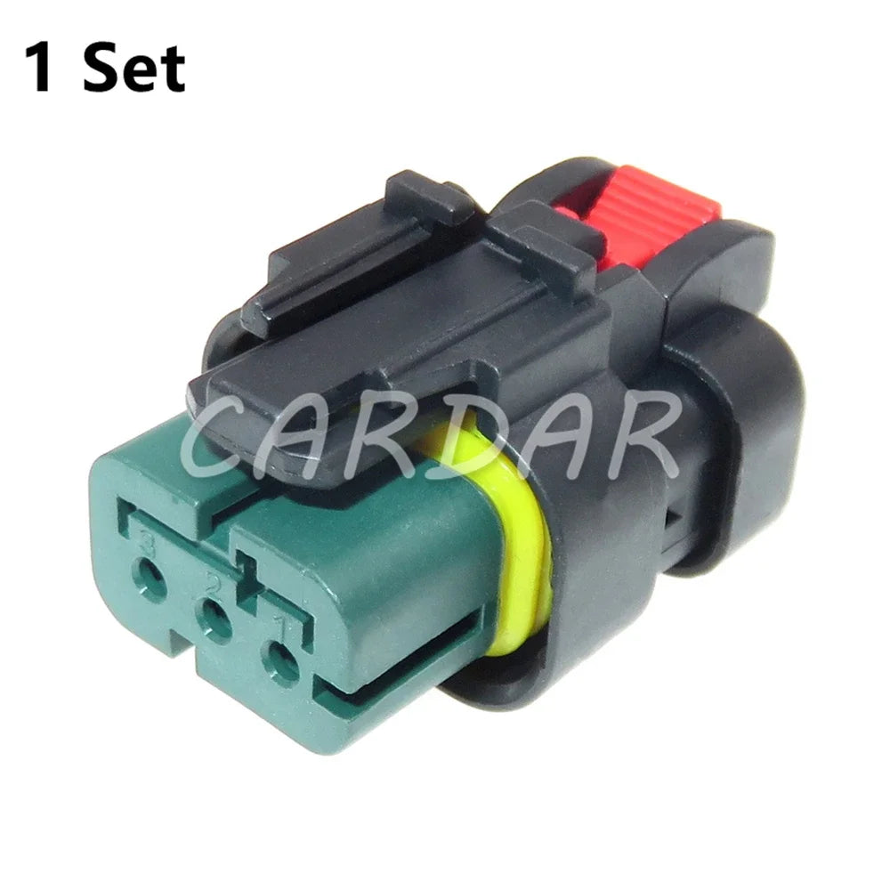 3 Pin 776429-4 Auto Electrical Connector Plastic Housing Wire Cable Socket With Terminal