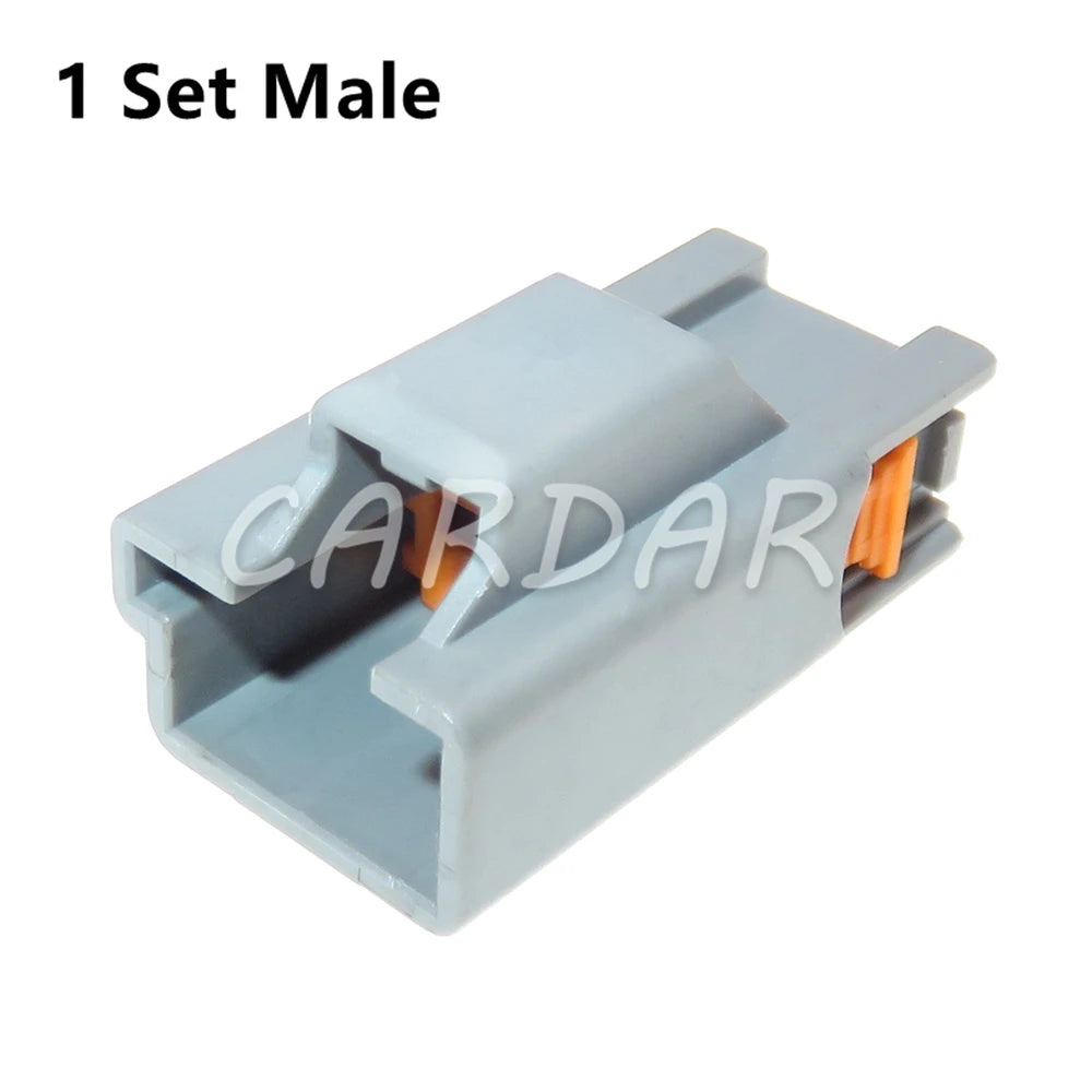 2 Pin 7282-6445-40 7283-6445-40 Automotive Electric Tail Door Wiring Socket Grey Auto Unsealed Connector
