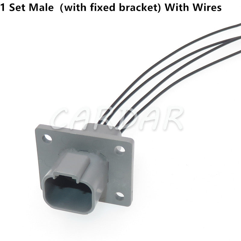 4 Pin DT04-4P AT04-4P DT06-4S AT06-4S Waterproof Automotive Connector Electrical Throttle Motor Plug For Excavator