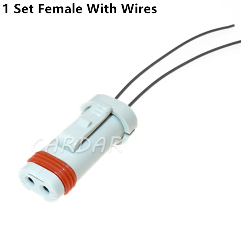 2 Pin 1.2 Series Auto Cable Harness Waterproof Socket Automotive Female Male Sealed Connector 5342-05821 5342-05822